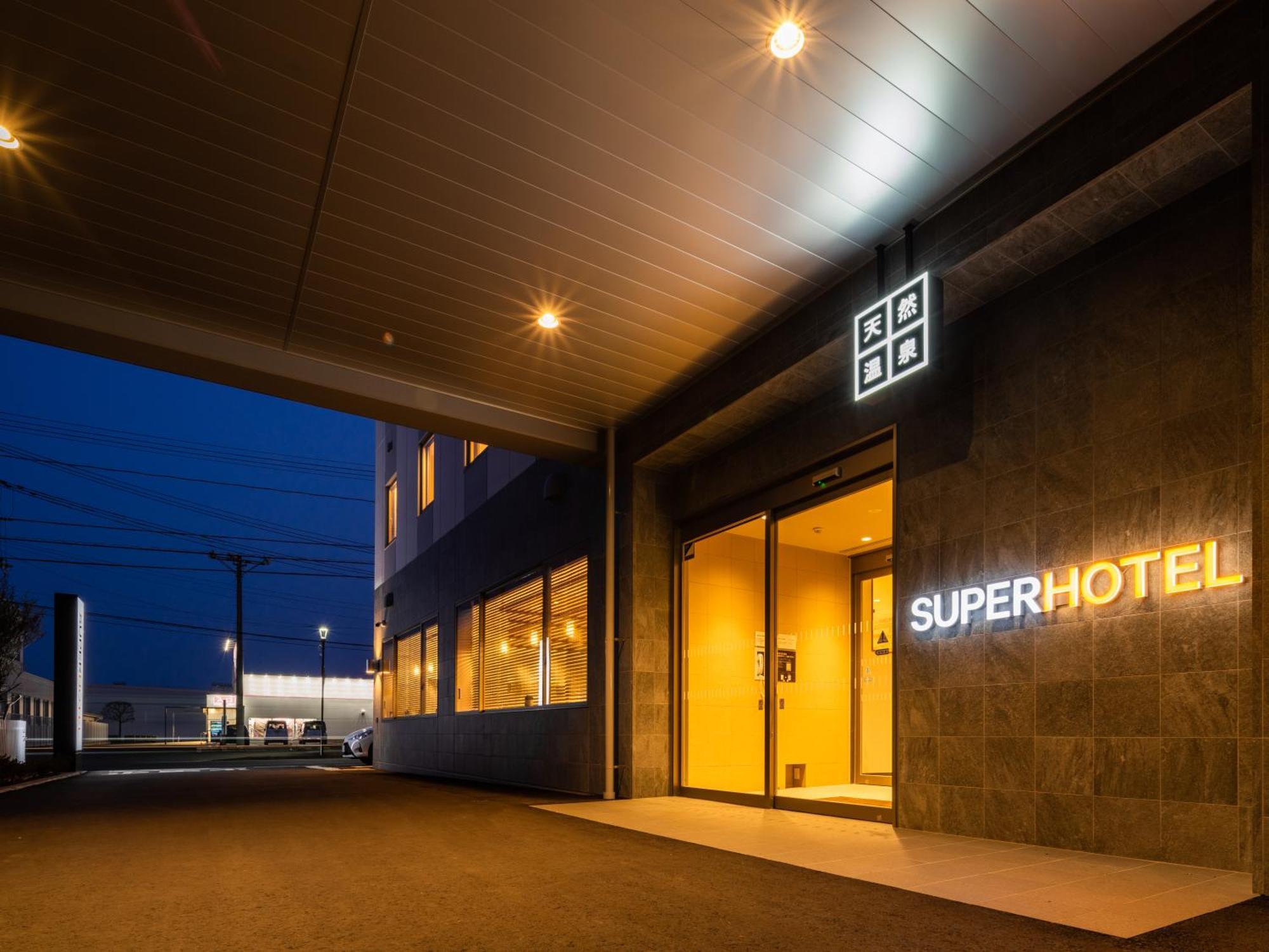 Super Hotel Yahaba Station East Exit Exteriör bild